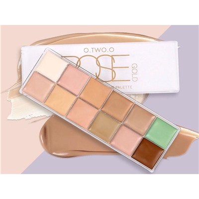 Консилер O.TWO.O Rose Gold 12 Camouflage Cream Palette 30 g