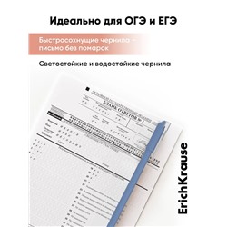 Ручка гелевая ErichKrause G-Reed Stick Pastel Bloom, 0.38 мм, синяя