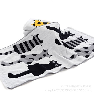 Gauze creative towel for beloved for face washing, quick dry, wholesale