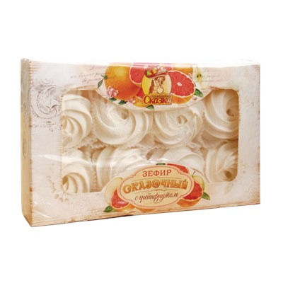 Зефир "С грейпфрутом" 190гр