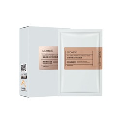 Тканевая антиоксидантная маска для лица с протеинами фуллерена SEOMOU Fullerene Protein Bulb Muskle Mask, 25 мл