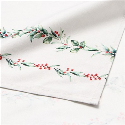 Полотенце новогоднее «Этель» «Merry Christmas» 40×73 см, 100% хлопок, саржа 190 г/м²