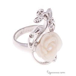 Кольцо Disney Couture DYR0130, серебристый/белая эмаль