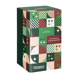 Свеча декоративная Festive snowman из коллекции New Year Essential, 15 см