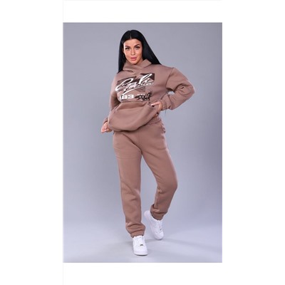 Костюм женский из футера с начесом #085000925