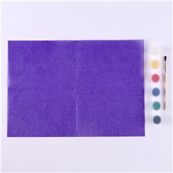 Ёлочные деревянные подвески под раскраску «Новый год! Лиса и машинка», набор для творчества