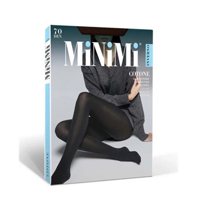 Колготки теплые, Minimi, Cotone 70 Maxi оптом