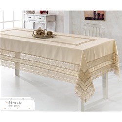 Скатерть с Декоративной Вышивкой 160x260 см Venezia - Royal Nazik