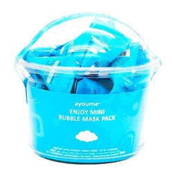 Маска для лица Enjoy Mini Bubble Mask Pack, Ayoume, НАБОР 200 шт.*3 г