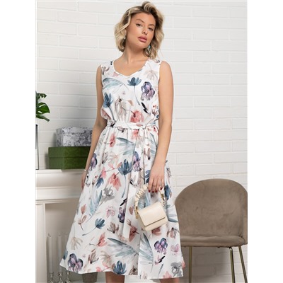 Платье Поцелуй солнца (белое) П15355-19М