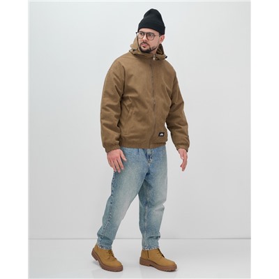 Куртка из вельвета мужская демисезонная коричневого цвета 25336K