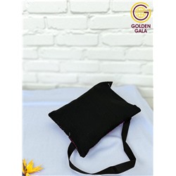 Сумка-планшет с пайетками на длинной ручке 22,5х27,5  см