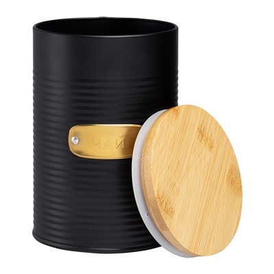 Банка для хранения чая Irmel, 1,3 л, графит