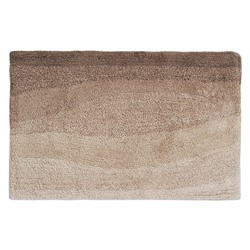 Коврик для ванной из хлопка с рисунком Rice plantation из коллекции Terra, 50х80 см