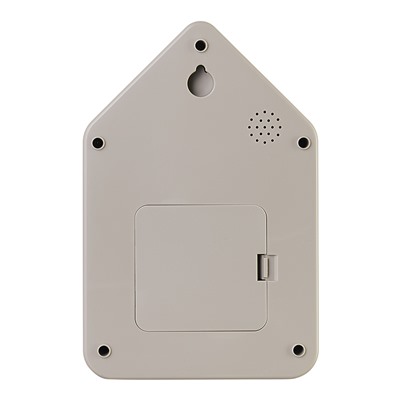 Часы настенные с маятником QQ-UP, серо-бежевые