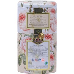 BASILUR. 2 в 1. Роза-Димбула 100 гр. жест.банка