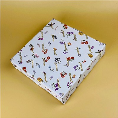 109-261 Двухъярусная этажерка  КРОКУС ЗОЛОТО в под.уп.(х12)Фарфор