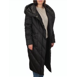21-381 BLACK Пальто зимнее женское (200 гр. тинсулейт)