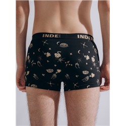Трусы боксеры (шорты), Indefini, MUF4050 оптом