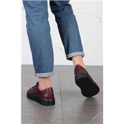 Кеды ED'ART 127.91505'bl. Бордовый R