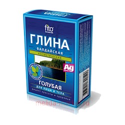Фитокосметик Глина голубая Валдайская 100гр
