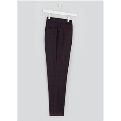 Broken Stitch Coniston Check Suit Trousers