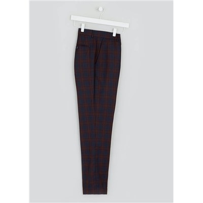 Broken Stitch Coniston Check Suit Trousers