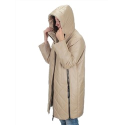 BM22868 BEIGE Куртка демисезонная женская (100 гр. синтепон)