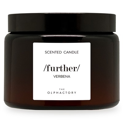 Свеча ароматическая The Olphactory, Further, Verbena, 60 ч