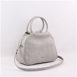 Сумка 372 итальянский светло-серый