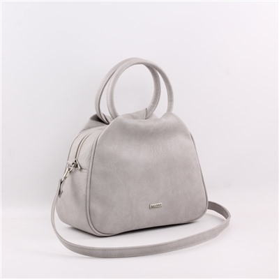 Сумка 372 итальянский светло-серый