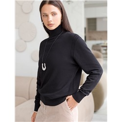 Свитер тонкой вязки из хлопка с кашемиром