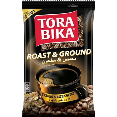 TORABIKA Cappuccino. Кофе натуральный (молотый) 60 гр. мягкая упаковка