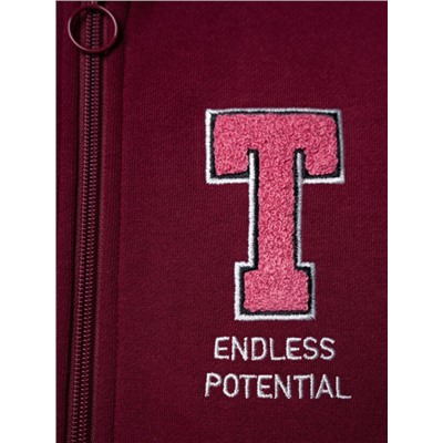 Комплект для девочки: толстовка, брюки