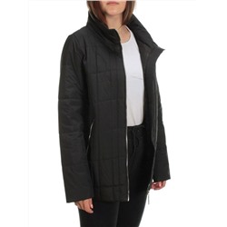 22340 BLACK Куртка демисезонная женская (80 гр. синтепон)