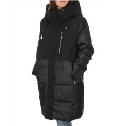 C223 BLACK Куртка зимняя женская (200 гр. холлофайбера)