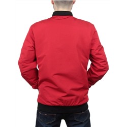 EM25056-2 RED Куртка-бомбер мужская демисезонная (100 гр. синтепон)