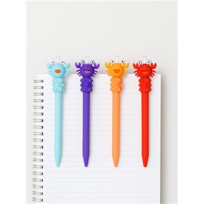 Ручка "Funny crab", mix, шоу-бокс 36 шт.