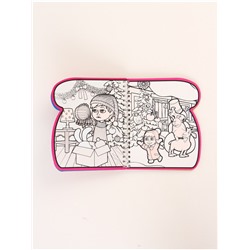 УЦЕНКА Книжка-раскраска «Рисуем водой. Новый год», Маша и Медведь