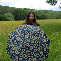 L354-4484 Sunflower (Подсолнухи) Зонт женский механика Fulton