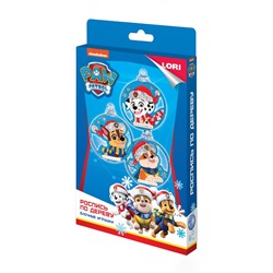 Роспись по дереву, елочные игрушки «Гончик, Маршалл и Крепыш», Щенячий патруль