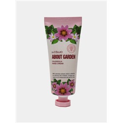 Крем для рук с экстрактом календулы, ABOUT GARDEN CALENDULA HAND CREAM, DR.CELLIO, 100 мл