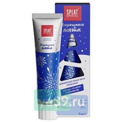 Зубная паста SPLAT Special ИСКРЯЩАЯСЯ МЯТА, новогодняя серия