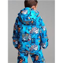 Комплект зимний для мальчика: куртка, полукомбинезон