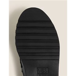 Kids' Leather Slip-on School Shoes (13 Small - 7 Large)