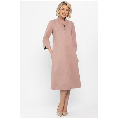 Платье замшевое Дарьяна НЬЮ (чайная роза) П14650-18М