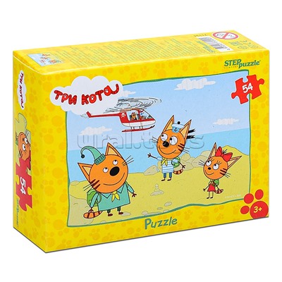 Пазлы 54 "Три кота - 1" (AO "СТС")