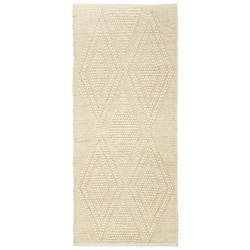 Ковер из шерсти и переработанного хлопка Shillong из коллекции Ethnic