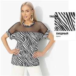 Футболка комбинированная с сеткой, Личный фаворит