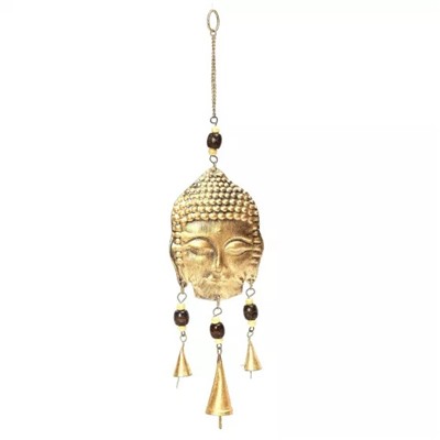 Настенные колокольчики Будда, Wind Chime Wall Hanging Buddha, произв. Duli